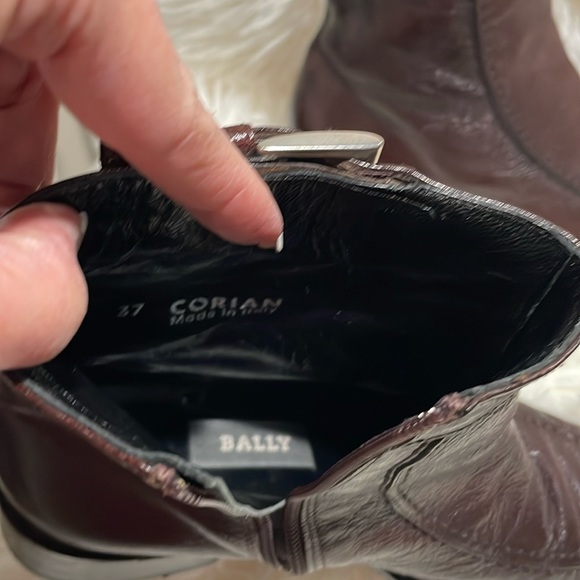 Bally brown Corian Ankle Boots size 37 made in Italy - Picture 7 of 11